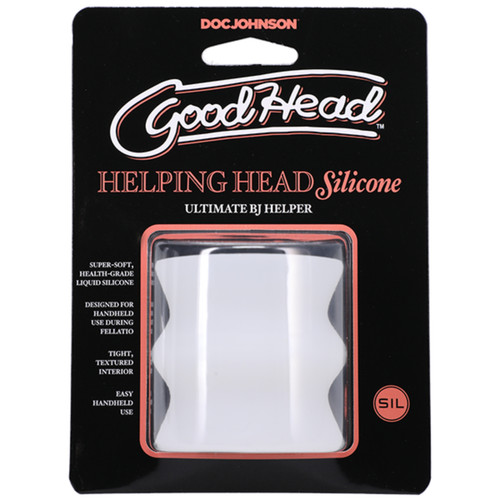 GoodHead Helping Head Ultimate Blowjob Helper Silicone