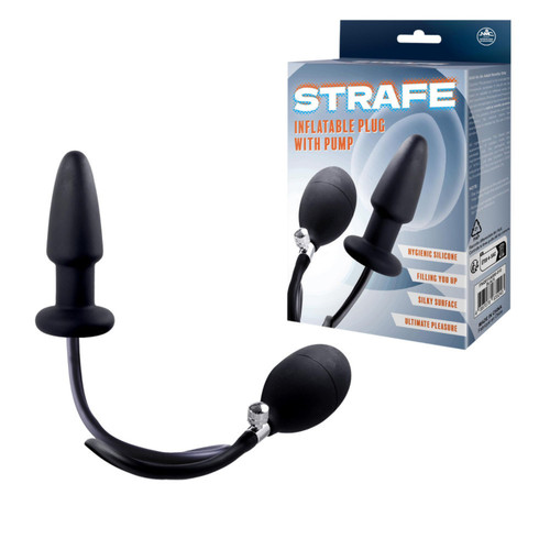 Strafe Silicone Inflatable Plug With Pump Classic