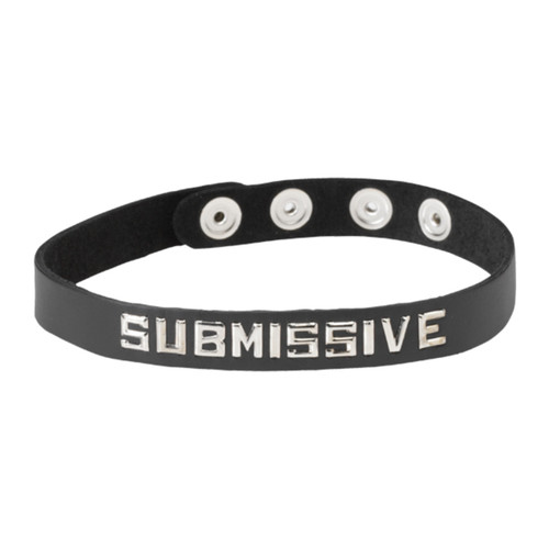 Wordband Collar Submissive