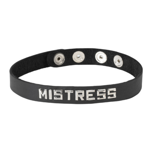 Wordband Collar Mistress