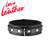 Col015 Soft Leather Collar With Centre D-Ring