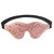 Pink Snake Print Blindfold