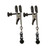 Spartacus Adjustable Broad Tip Beaded Clamps