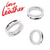 Rin036 Concave Stainless Steel Cock Ring - 40mm