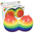 Rainbow Jumbo Boobie Candle