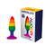 Wooomy Hiperloo Silicone Rainbow Butt Plug