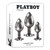 Playboy Pleasure Pleasure 3 Ways Metal Plug Kit