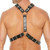 Uomo 006 Harness With Metal Studs