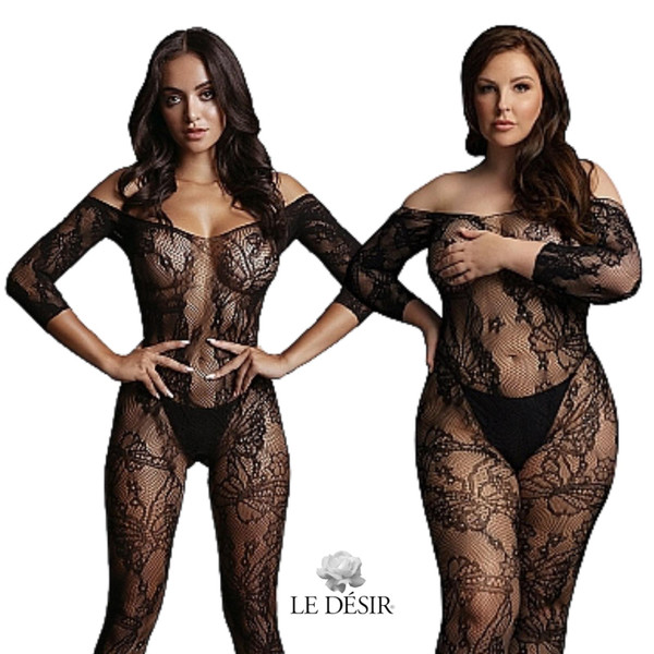 Le Desir Des033 Lace Sleeved Bodystocking