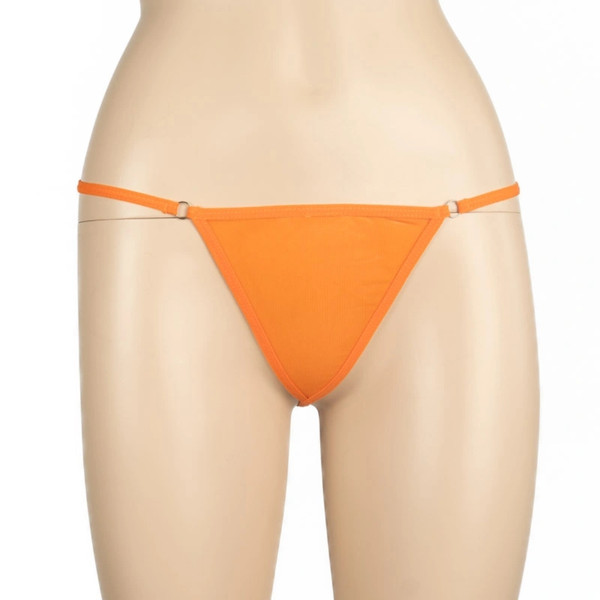 Poison Rose 612 Mesh Micro G-String Orange