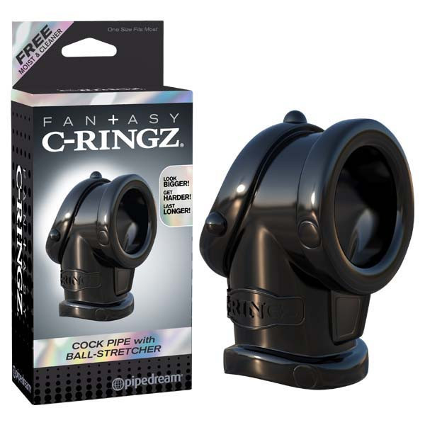 C-Ringz Cock Pipe With Ball Stretcher