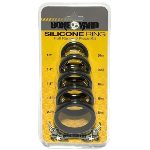 Boneyard Silicone Ring 5 Piece Kit