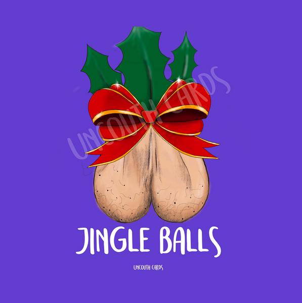 Jingle Balls Uncouth Cards