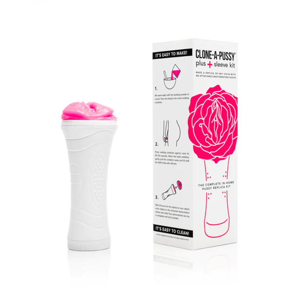 Clone A Pussy Plus Sleeve Kit (Hot Pink)