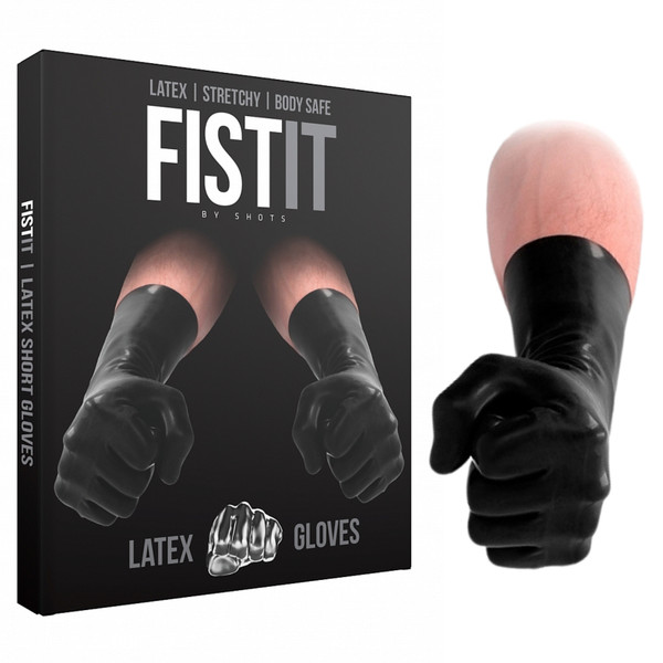 Fist It Latex Short Gloves