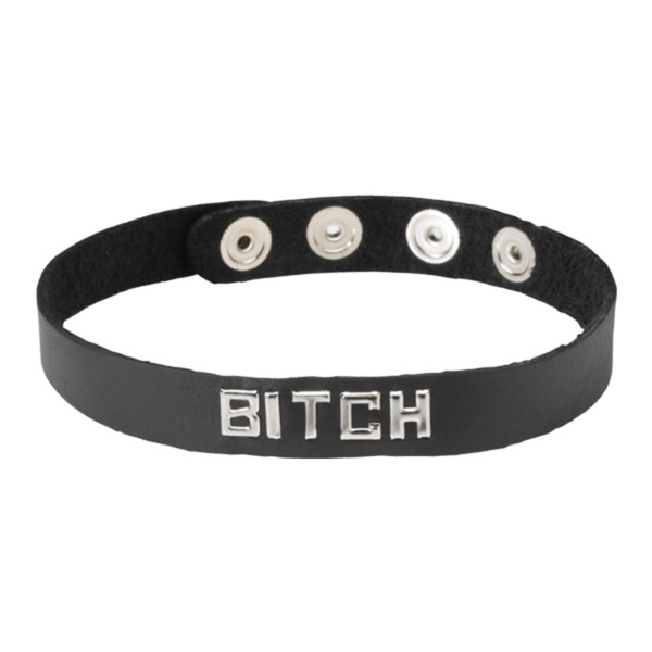 Wordband Collar Bitch