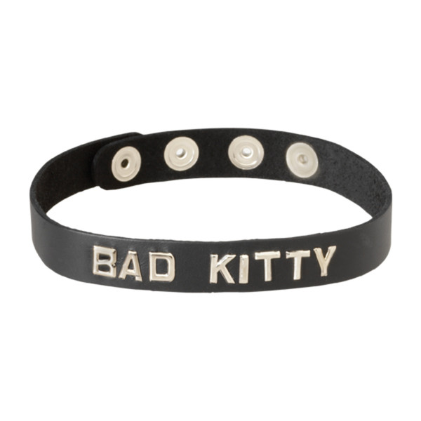 Wordband Collar Bad Kitty