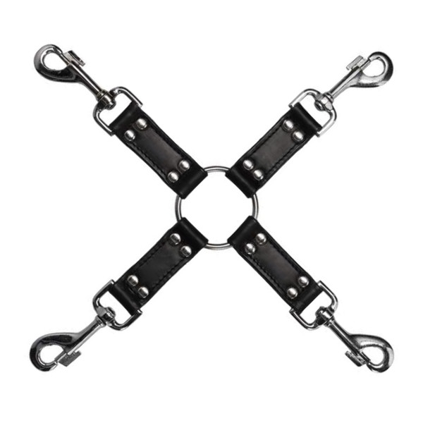 Pain 4-Way Leather Hogtie Cross