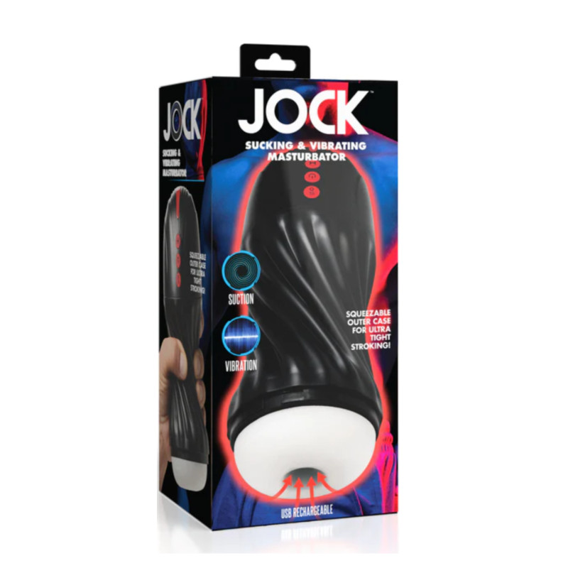 JOCK Sucking & Vibrating Masturbator JOCK Sucking & Vibrating Masturbator