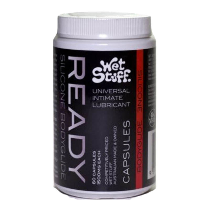 Wet Stuff Ready Silicone Lubricant Capsules 60 Pack Wet Stuff Ready Silicone Lubricant Capsules 60 Pack