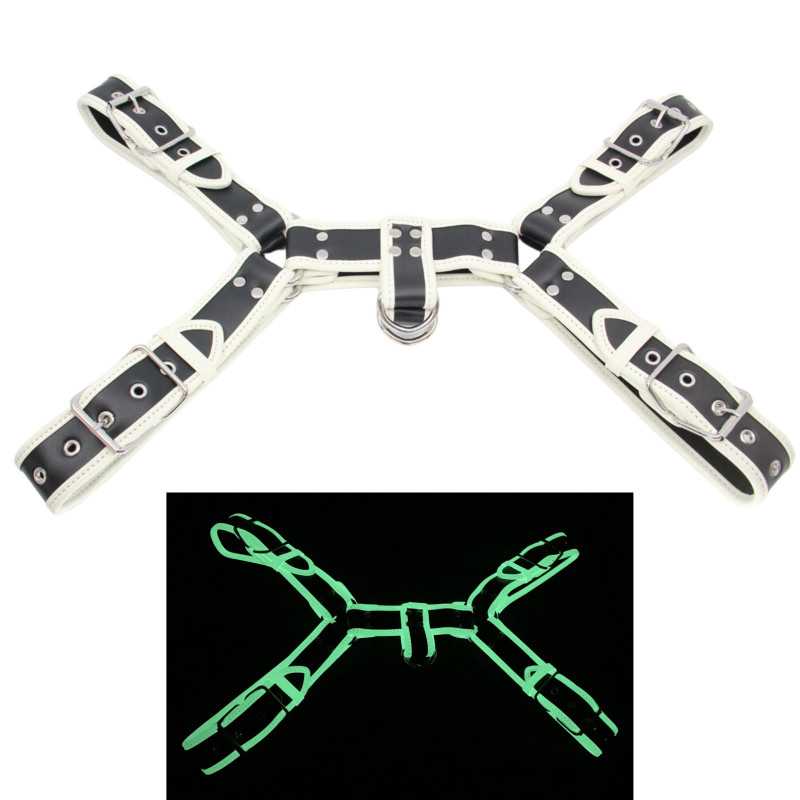 Bra068 Glow In The Dark Bulldog Harness