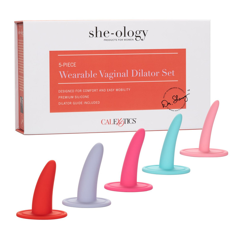 She-Ology 5 Pc Wearable Vaginal Dilator Set