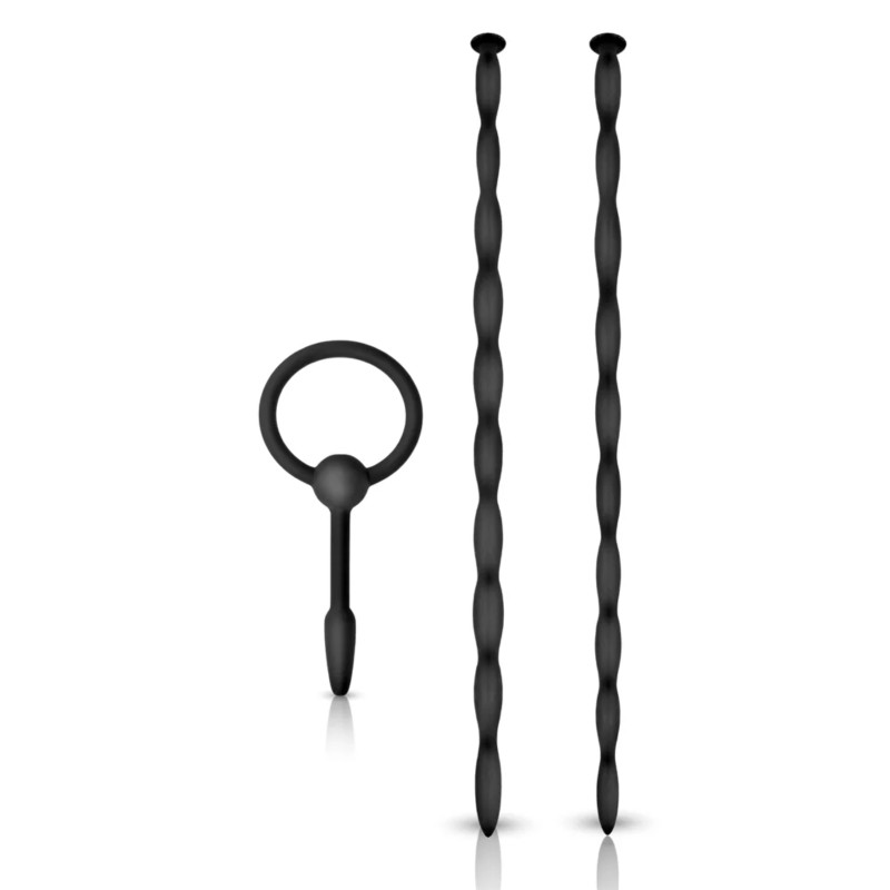 Knot Knot Silicone Urethral Plug Set Long N' Short