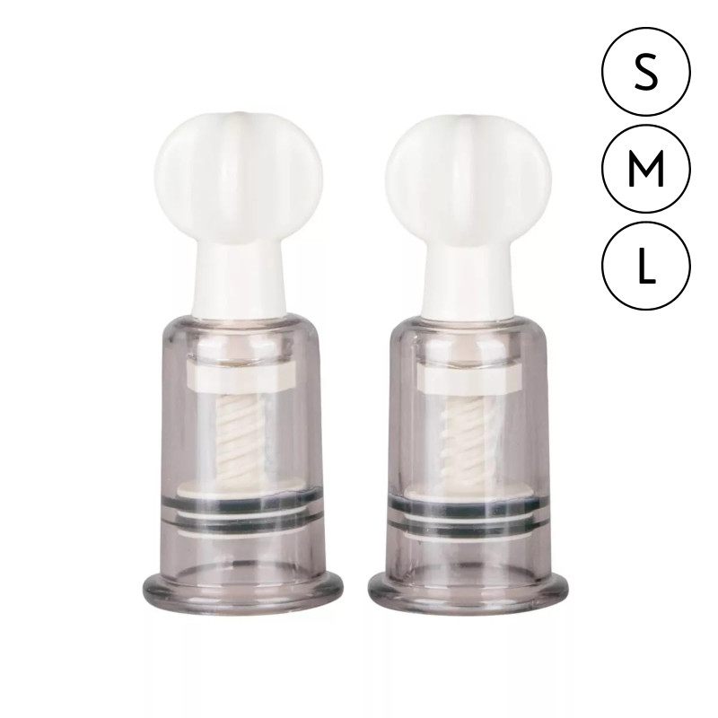 Fetish Collection Nipple and Clit Suckers 2 Pc Fetish Collection Nipple and Clit Suckers 2 Pc
