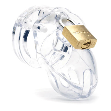 CB-X Mr. Stubb Chastity Cock Cage Kit Clear