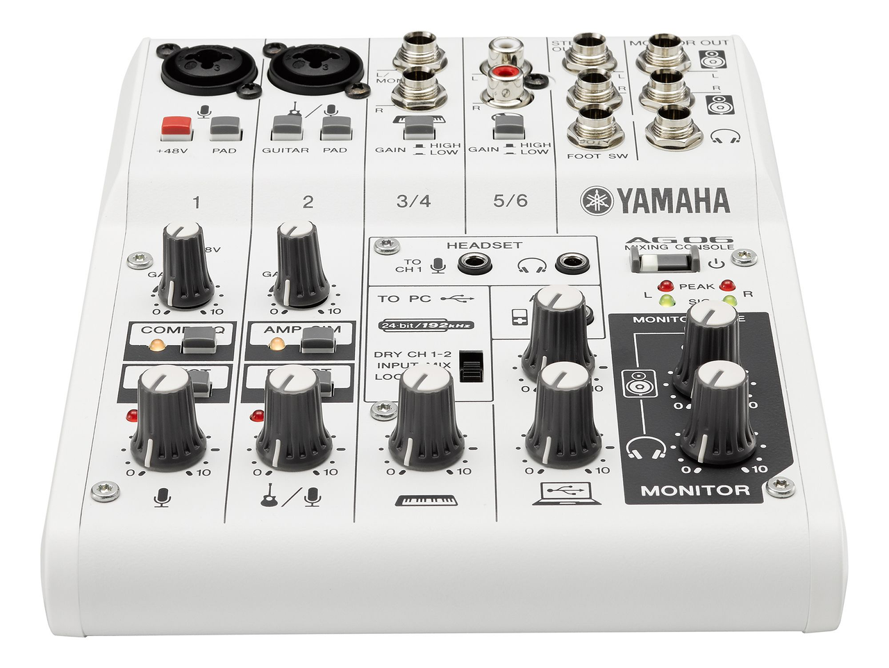 【Audio Interface】ヤマハ / AG06 中古品 Yamaha AG06 6 channel Mixer and USB Audio Interface - AudioProCT