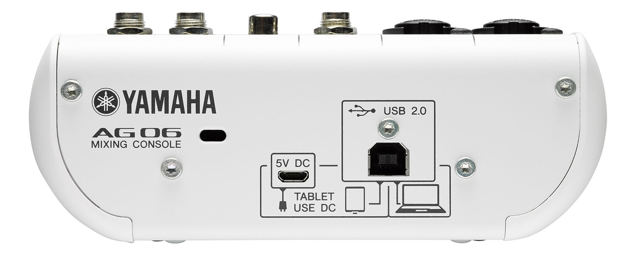 DJ機材 YAMAHA AG06 Yamaha AG06 6 channel Mixer and USB Audio Interface - AudioProCT