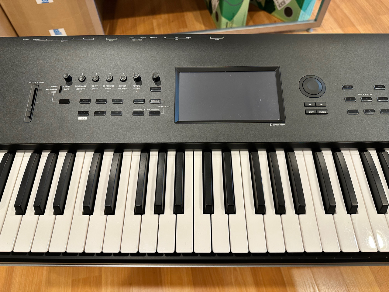 Korg Nautilus 61 61 key Synthesizer Workstation demo - AudioProCT