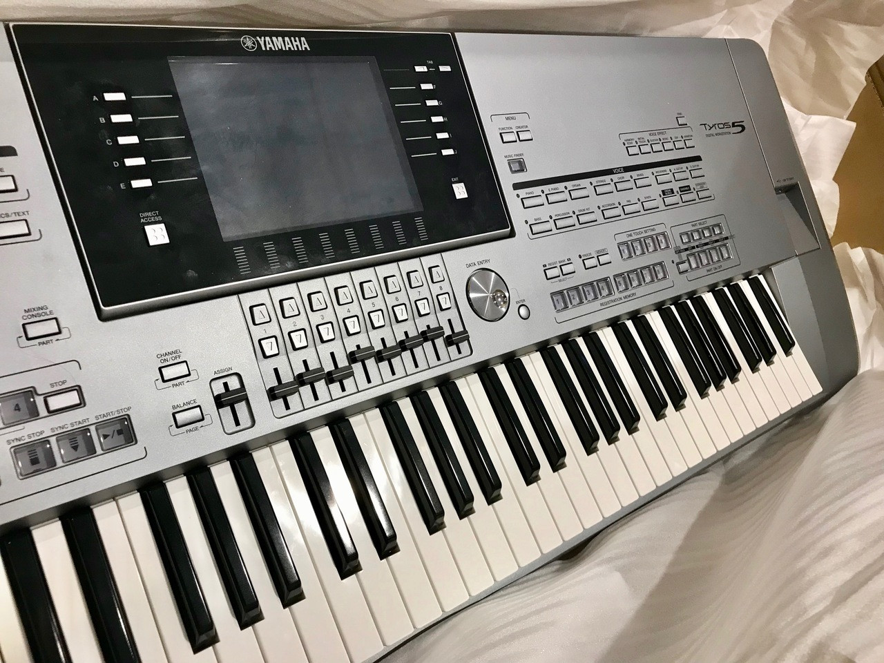 yamaha tyros 3 keyboard arranger