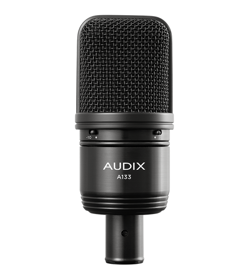 Audix A133 large diaphragm condenser microphone with pad and roll off