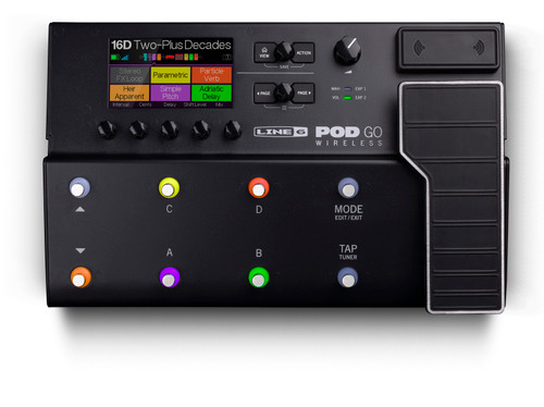 Line 6 POD Go Guitar Multi-effects Floor Processor - AudioProCT