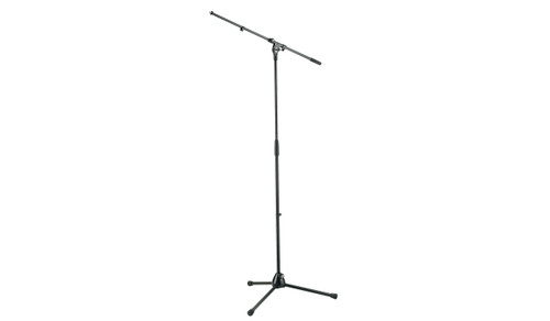 K&M 210/2 Microphone stand and boom black