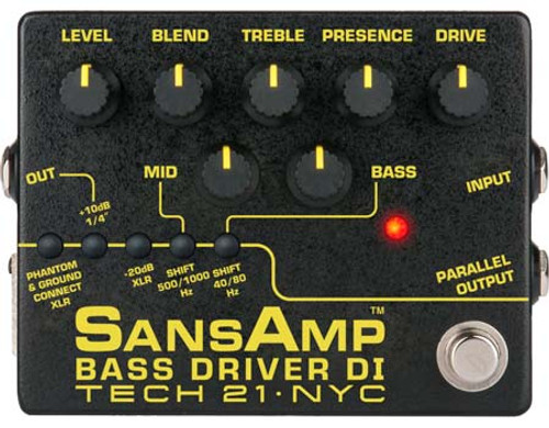 Tech 21 SansAmp Bass Driver DI V2