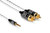 Hosa Drive Stereo Breakout Cable, 3.5 mm TRS to Dual RCA, 10 ft IMR-010