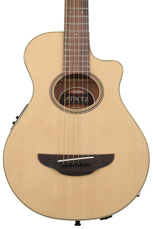 Yamaha APXT2 ¾ size Thin-line Cutaway Natural Acoustic Electric Guitar