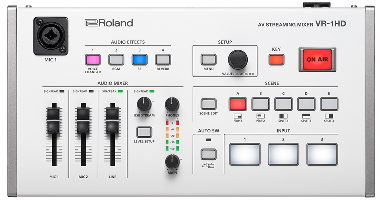 Roland VR-1HD Audio Video Streaming Mixer open box