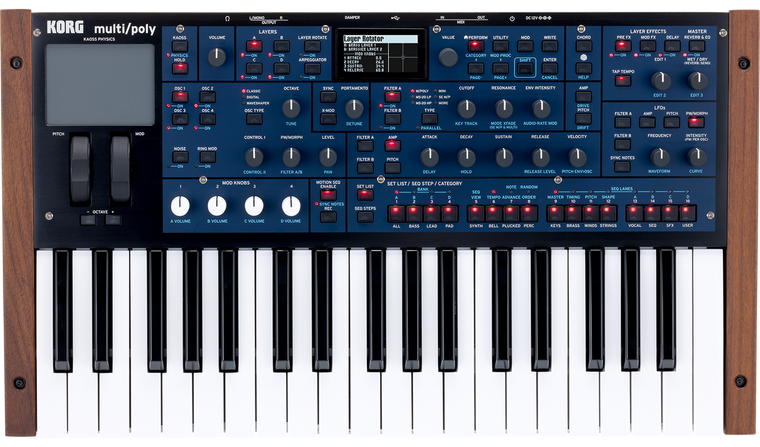 Korg Multi/Poly Analog-Modeling Synthesizer open box