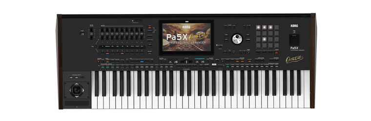 Korg Pa5X 61 ORIENTAL arranger keyboard open box