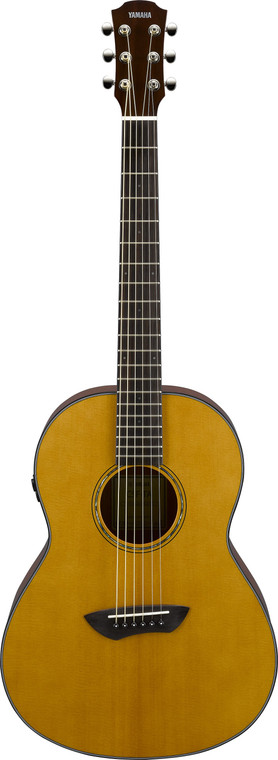 Yamaha CSF-TA Parlor Transacoustic VN Acoustic Electric Guitar with bag