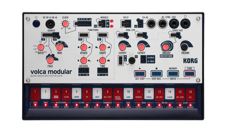 Korg Volca Modular micro synthesizer open box demo