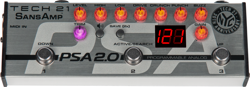 TECH21 PSA-2.0 サンズアンプ　SANSAMP TECH 21 Amazon.com: Tech 21 SansAmp PSA 2.0 Programmable Instrument