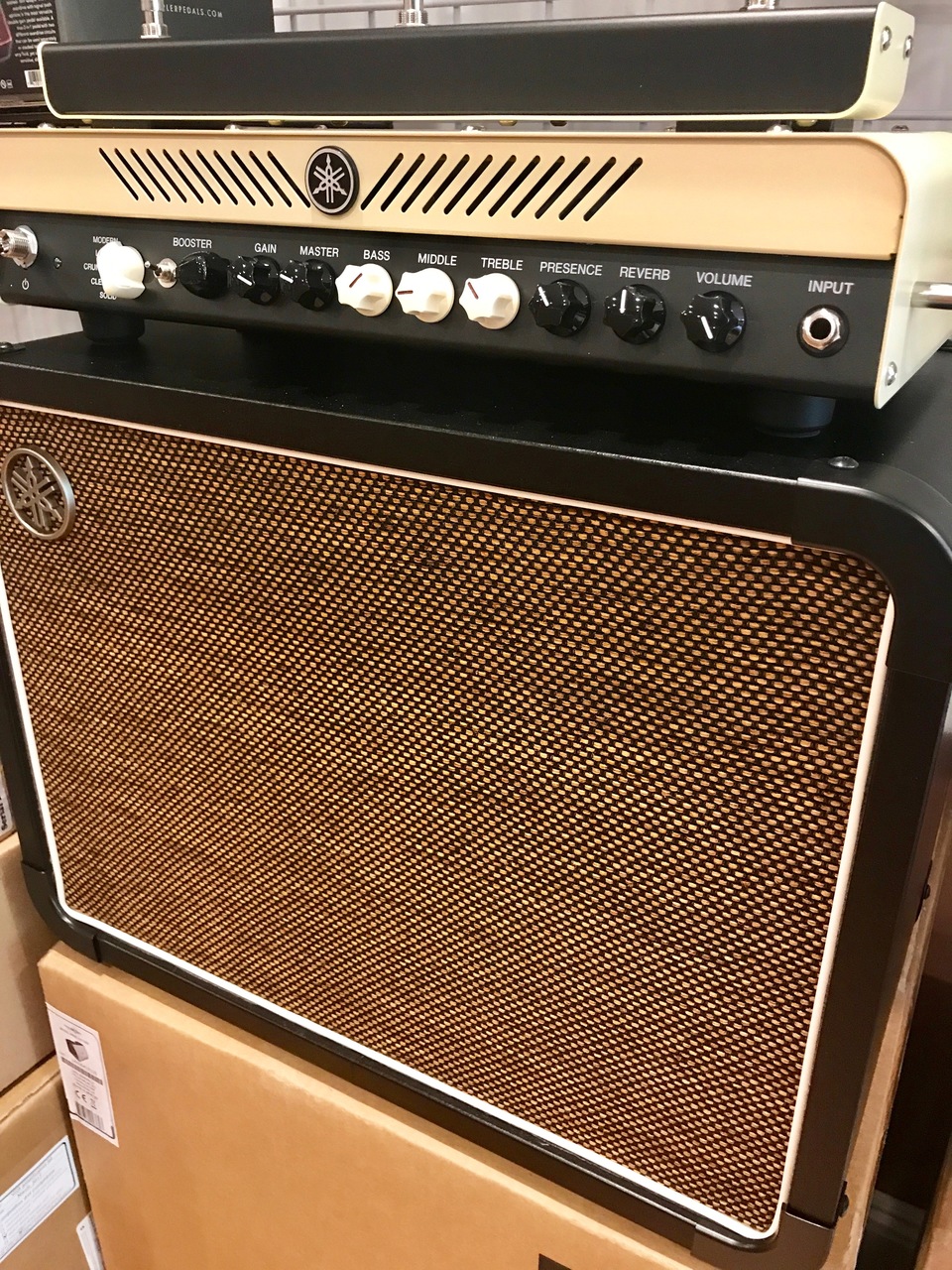 Yamaha Thr100h Amplifier And Thrc112 1x12 Cabinet Ob Audioworksct