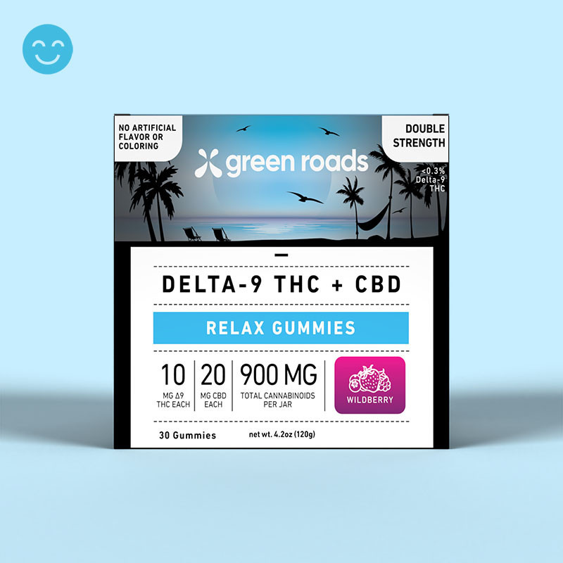 Wildberry THC Relax Gummies | Green Roads