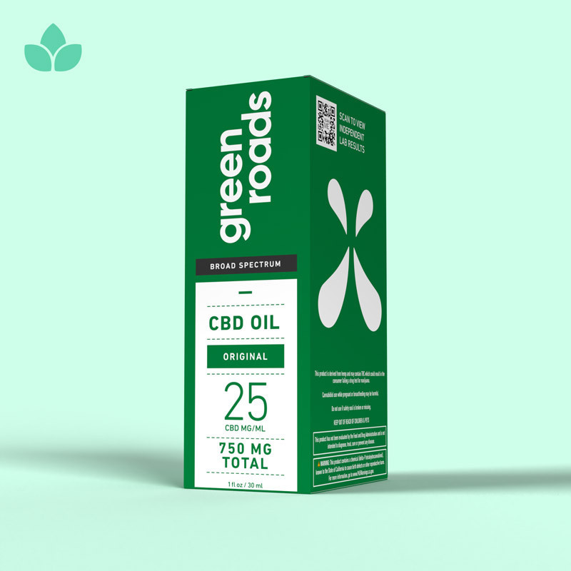 Broad Spectrum CBD Oil - 750mg | Green Roads