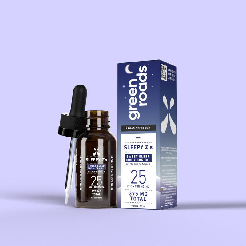 Sweet Sleep CBD Oil for Sleep - (375mg) | Green Roads