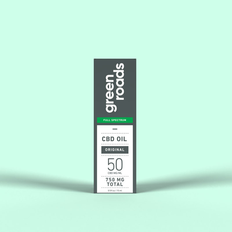 Full Spectrum CBD Oil | 15ml 750mg | Green Roads